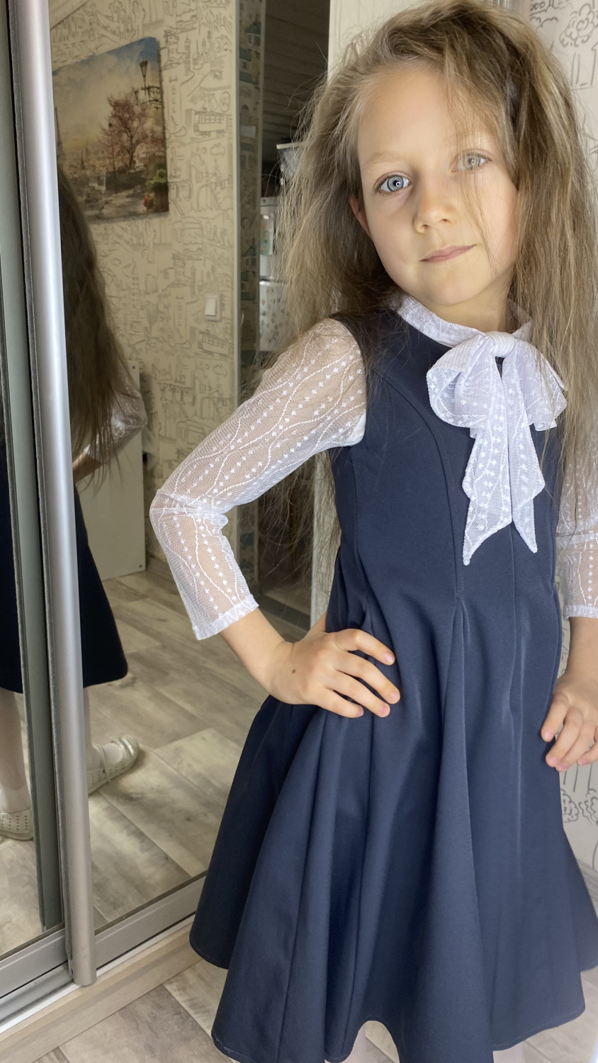 Платья для девочки 7 лет — выкройки, крой и шитье