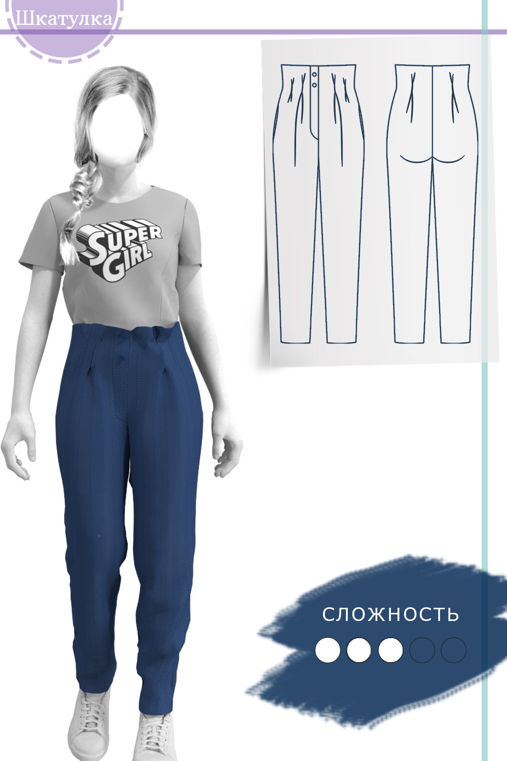 Модный силуэт: 12 выкроек брюк а-ля «бананы» — verniy-dog.ru