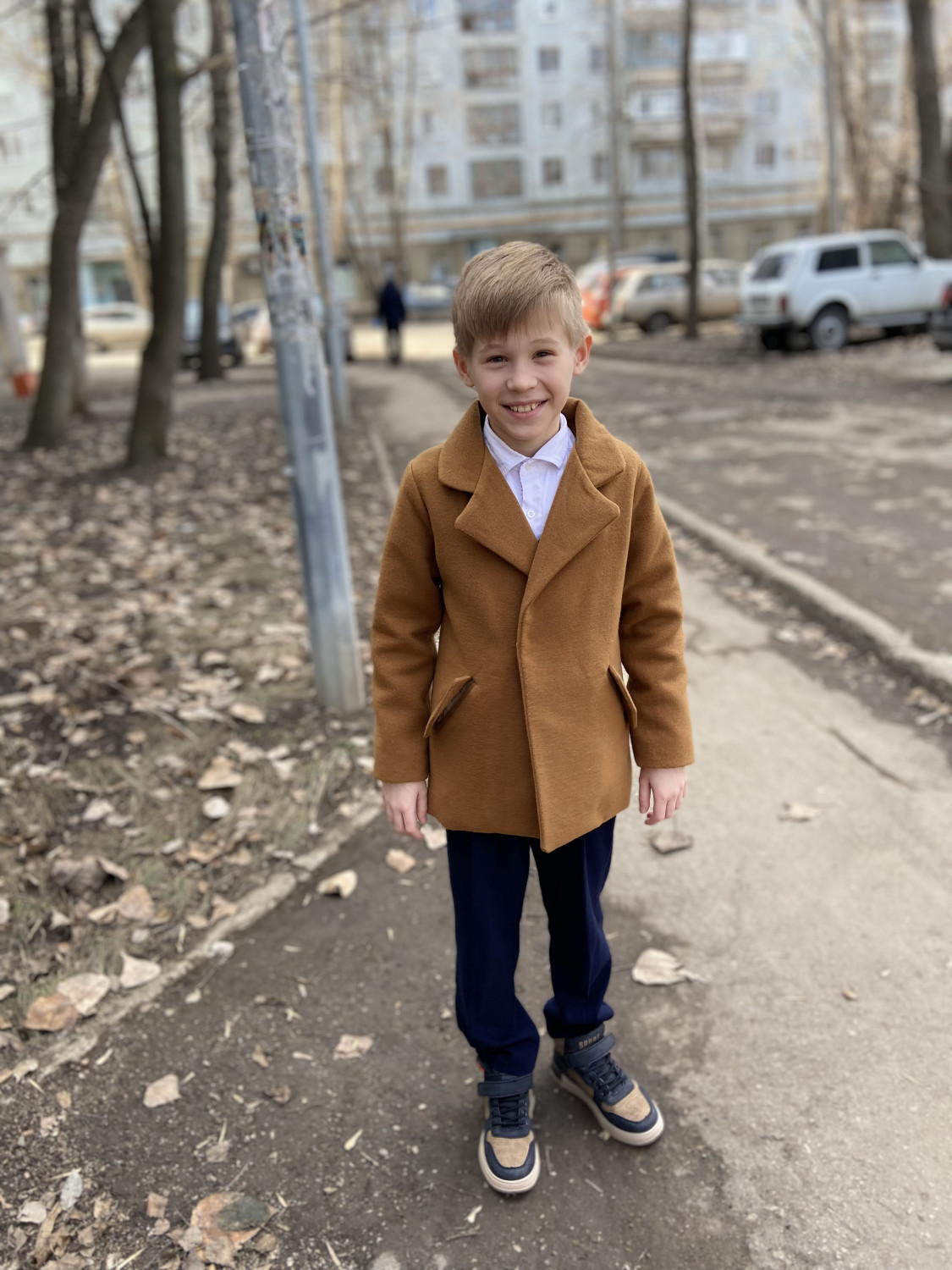 Выкройка детской куртки от 2 до 8 лет