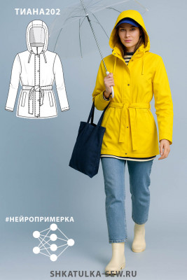 Выкройка куртки Тиана202